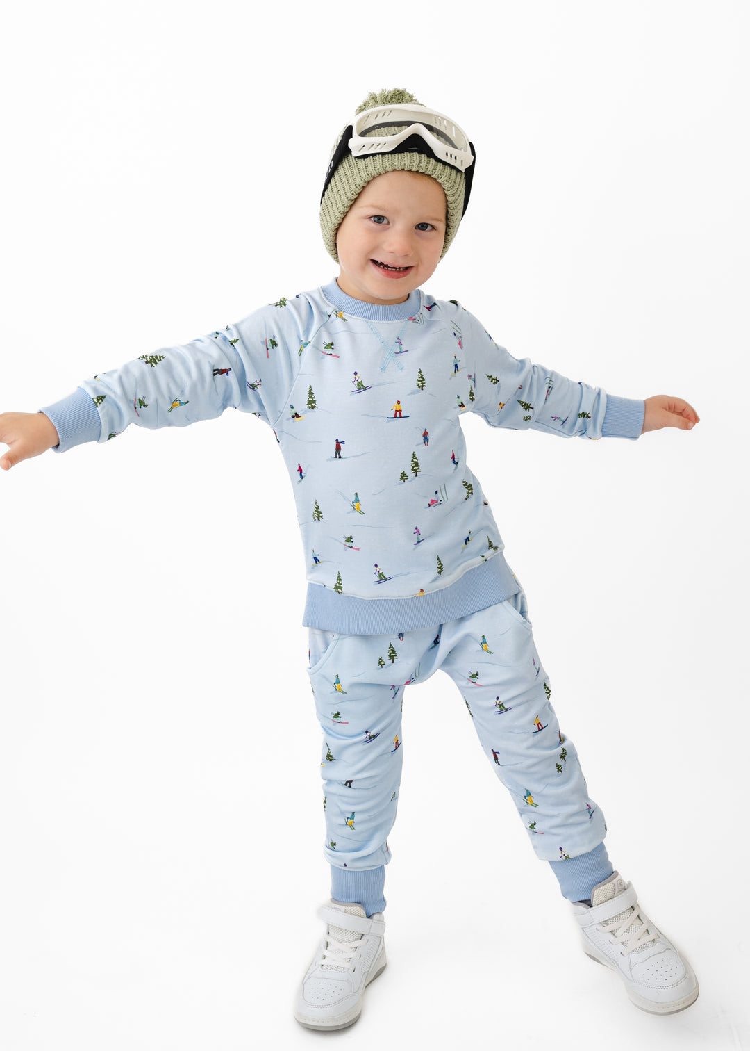 Skiing Kids Jogger Set