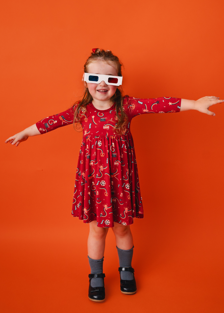 Movie Night Bamboo Twirl Dress