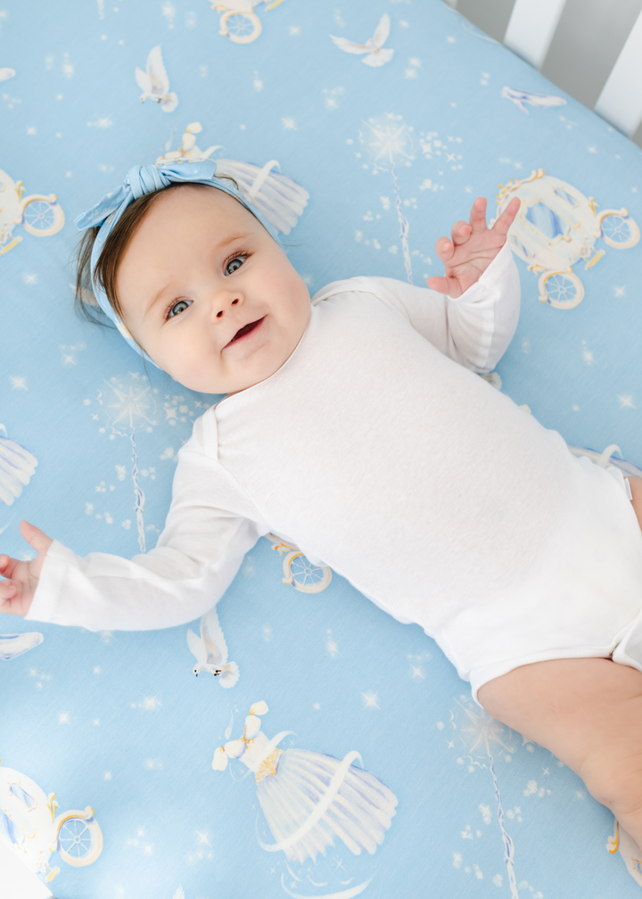 Cinderella Bamboo Crib Sheet