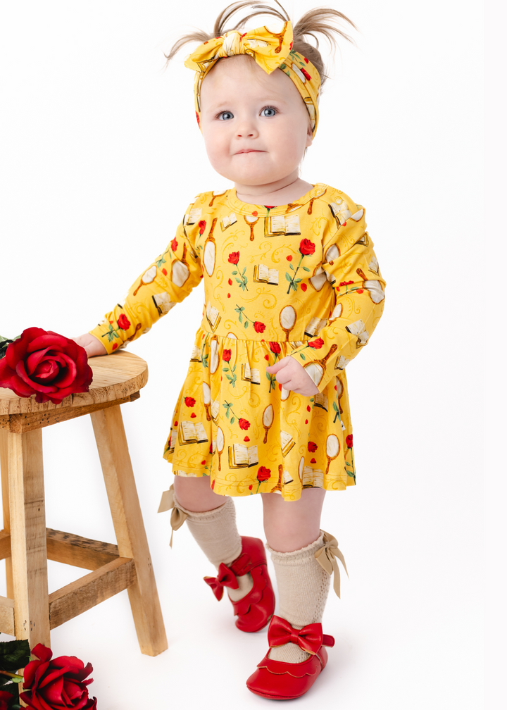 Beauty Long Sleeve Baby Dress