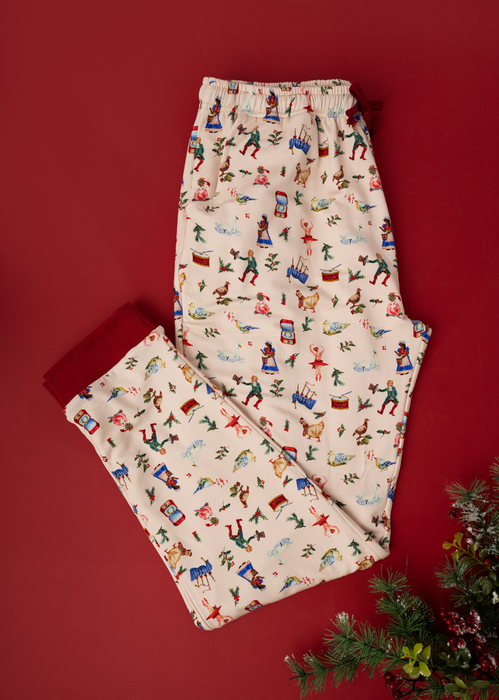12 Days of Christmas Adult Unisex Jogger Pants