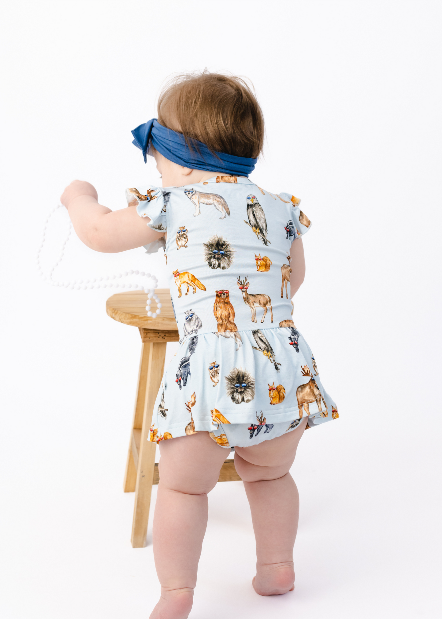 Party Animals Baby Flutter Dress