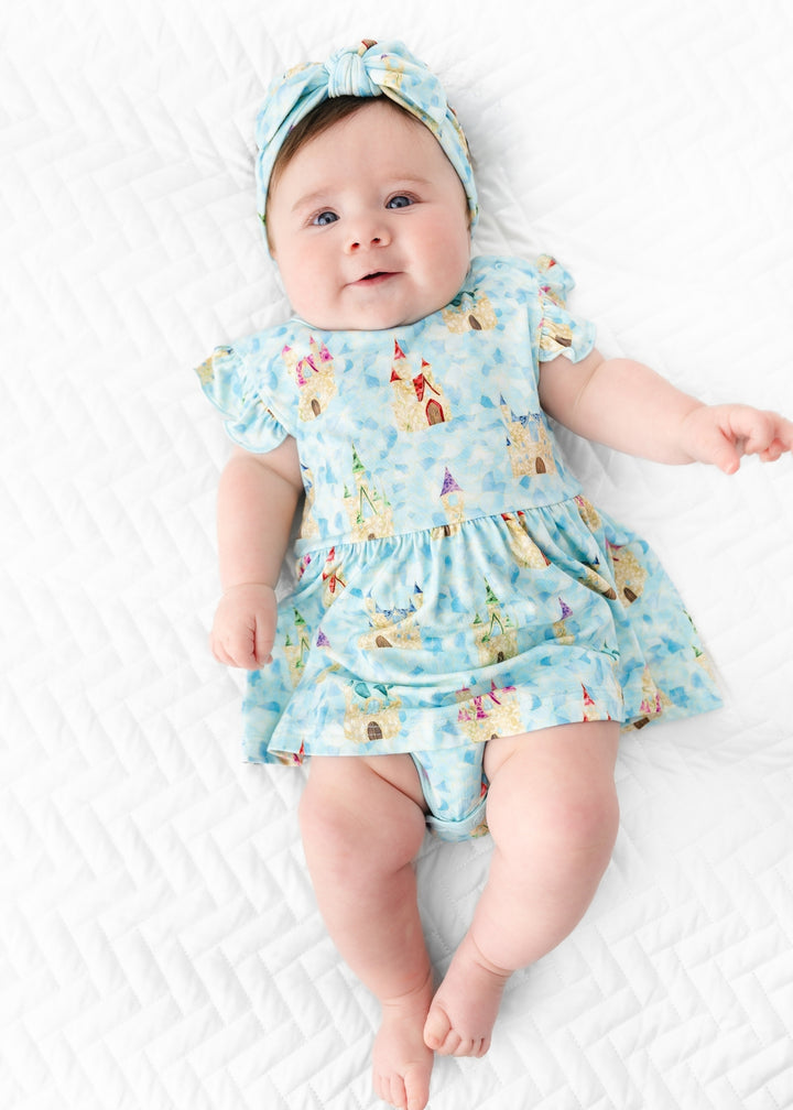 Castles Stained Glass Flutter Dress