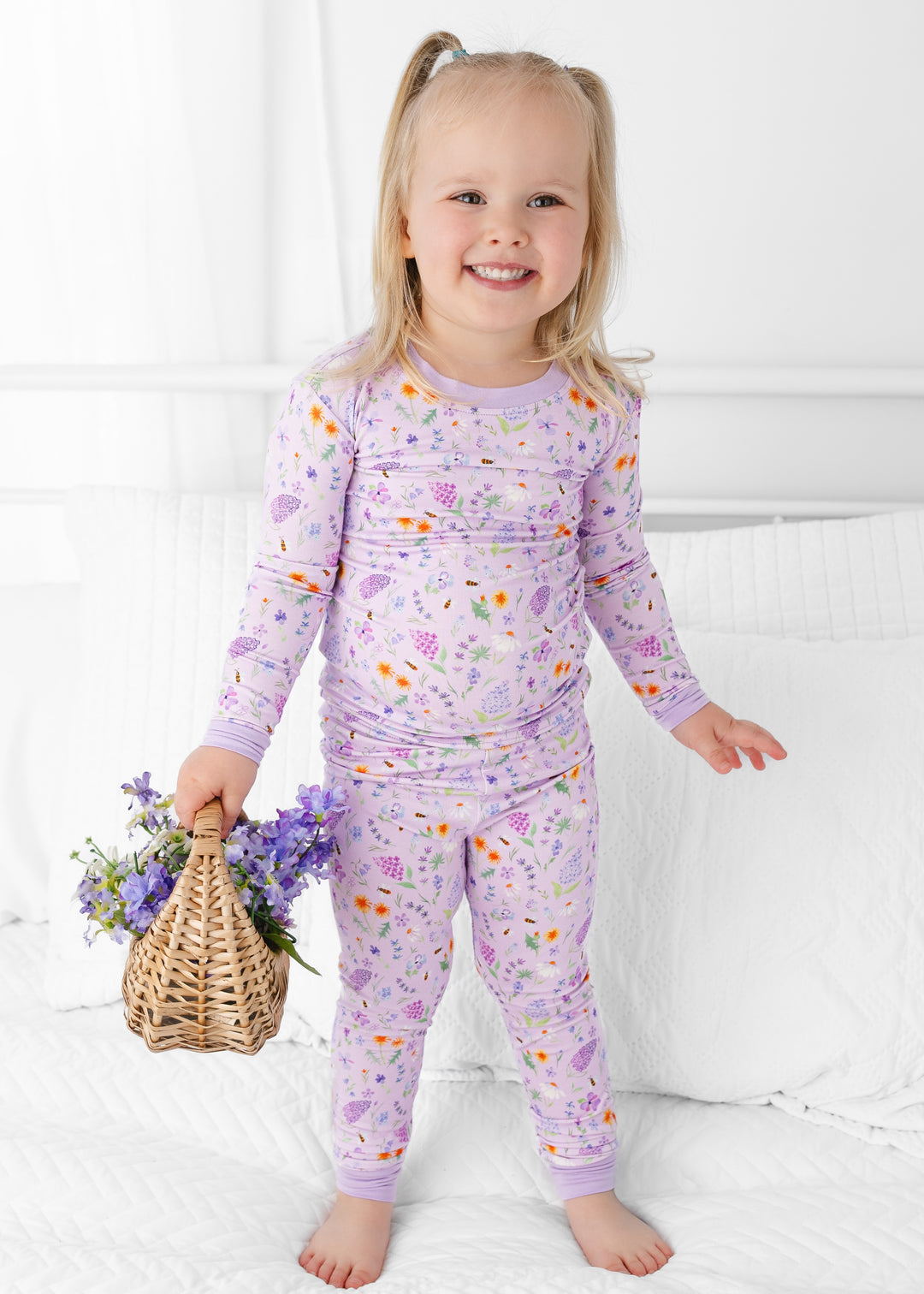 Gigi Floral Bamboo Pajama Set