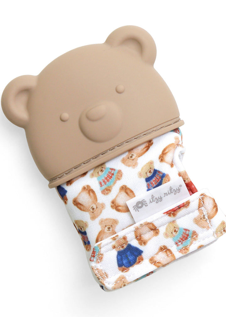 Teething Mitt Vintage bear Itzy Mitt®