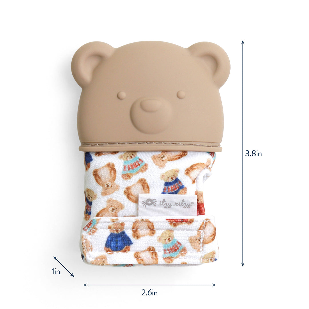 Teething Mitt Vintage bear Itzy Mitt®