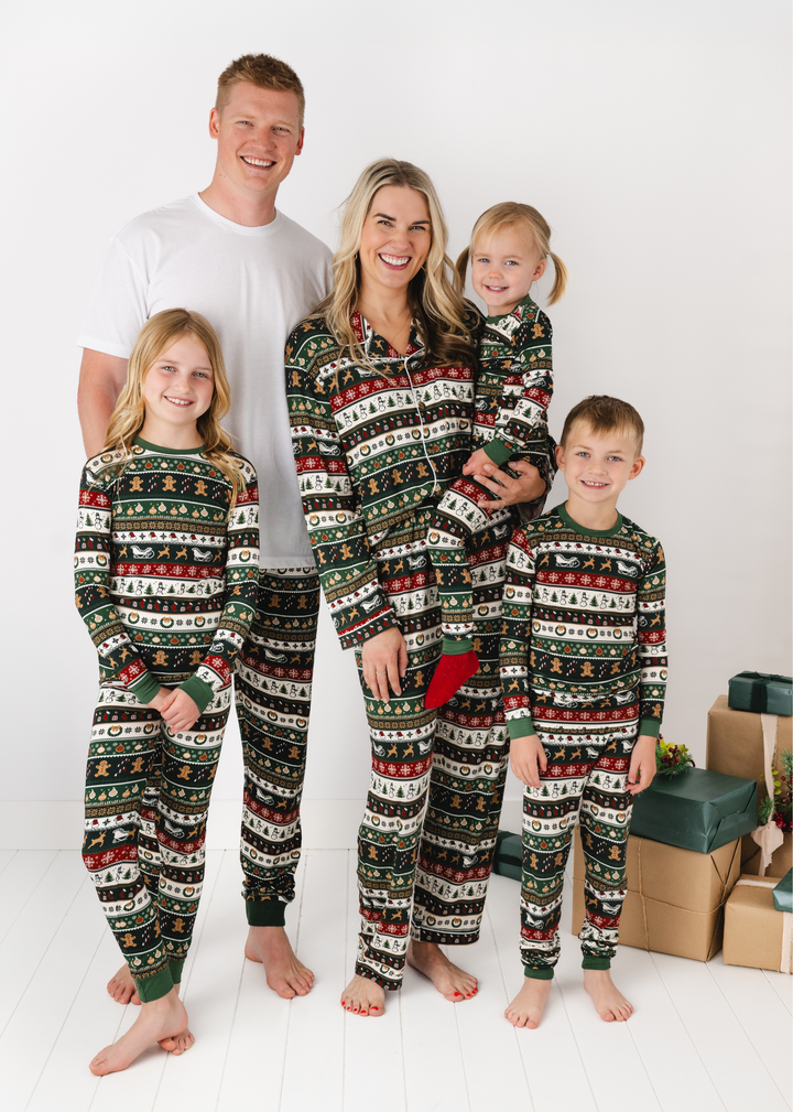 Classic Christmas Bamboo Kids Jammies *PREORDER*