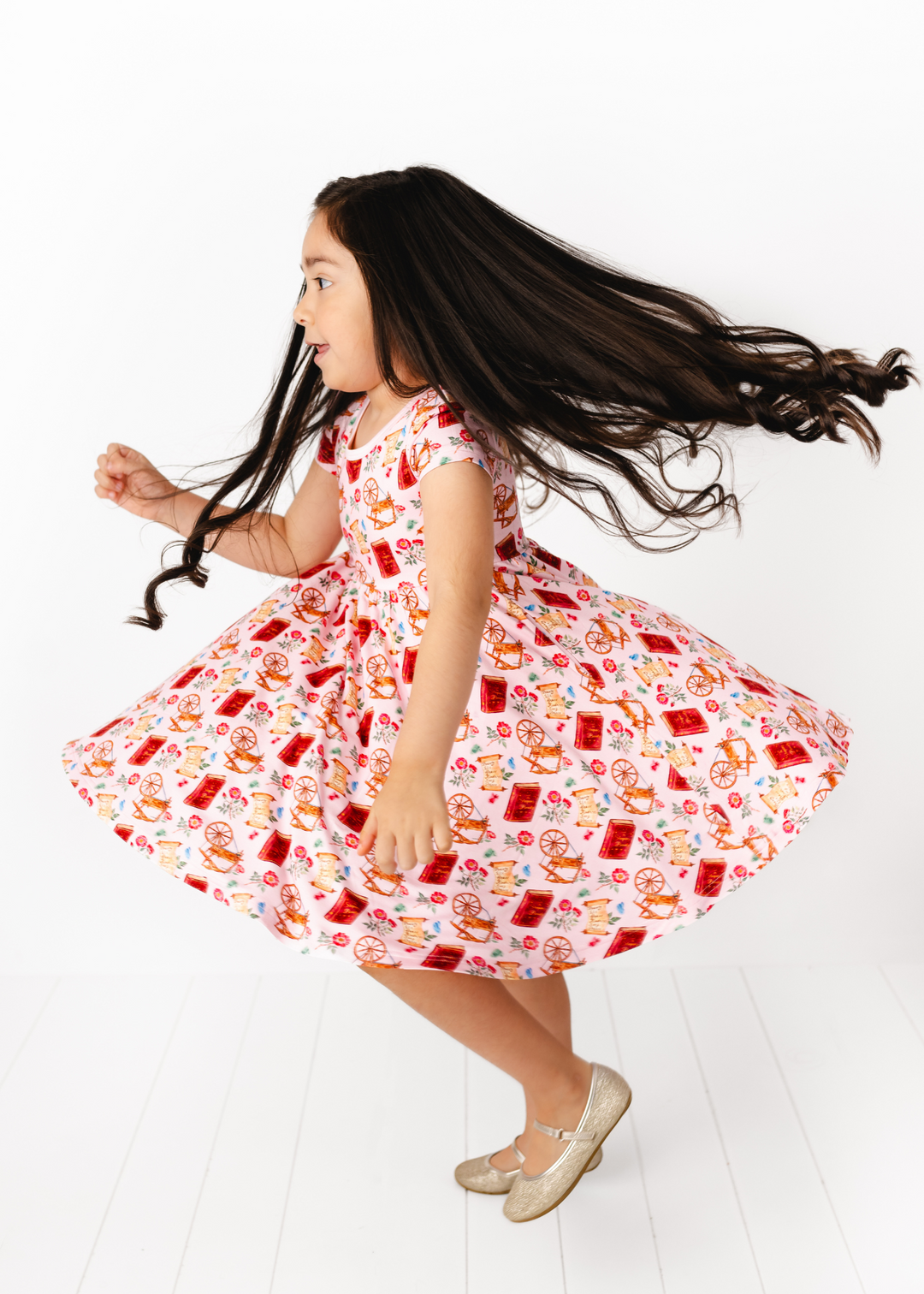 Sleeping Beauty Bamboo Twirl Dress