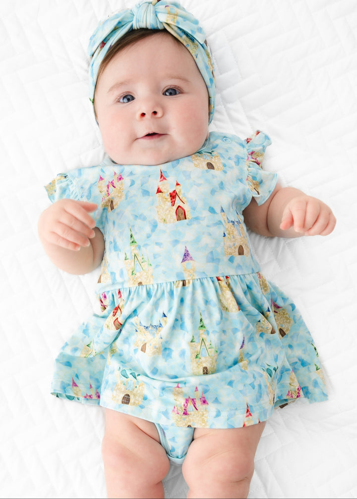 Castles Stained Glass Flutter Dress