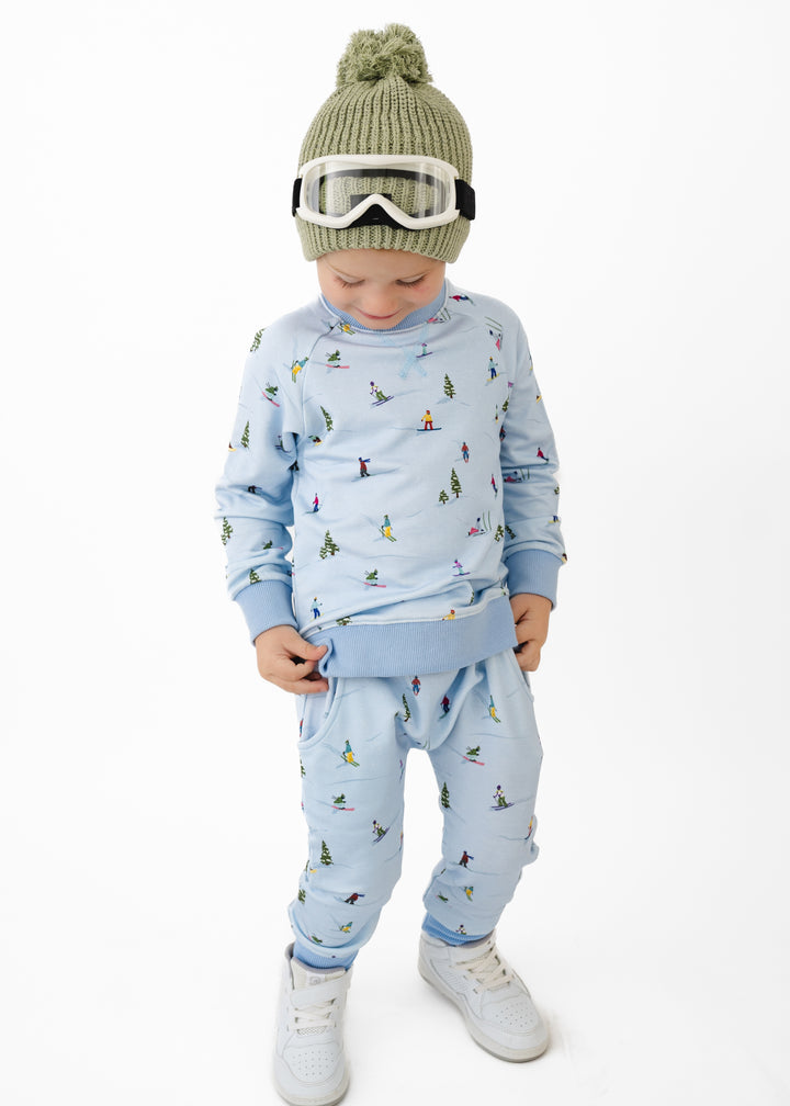 Skiing Kids Jogger Set