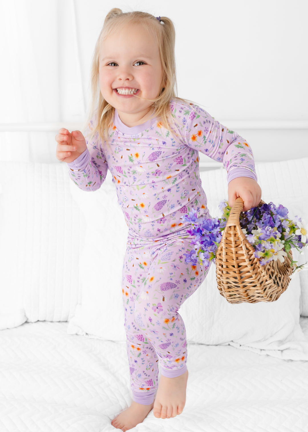 Gigi Floral Bamboo Pajama Set