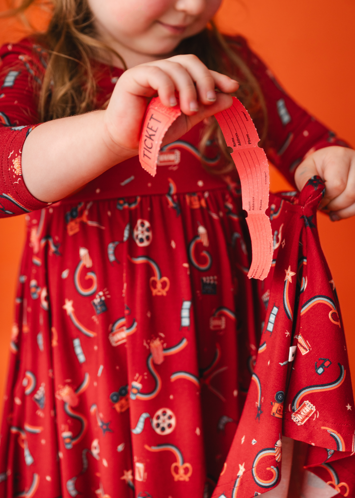 Movie Night Bamboo Twirl Dress