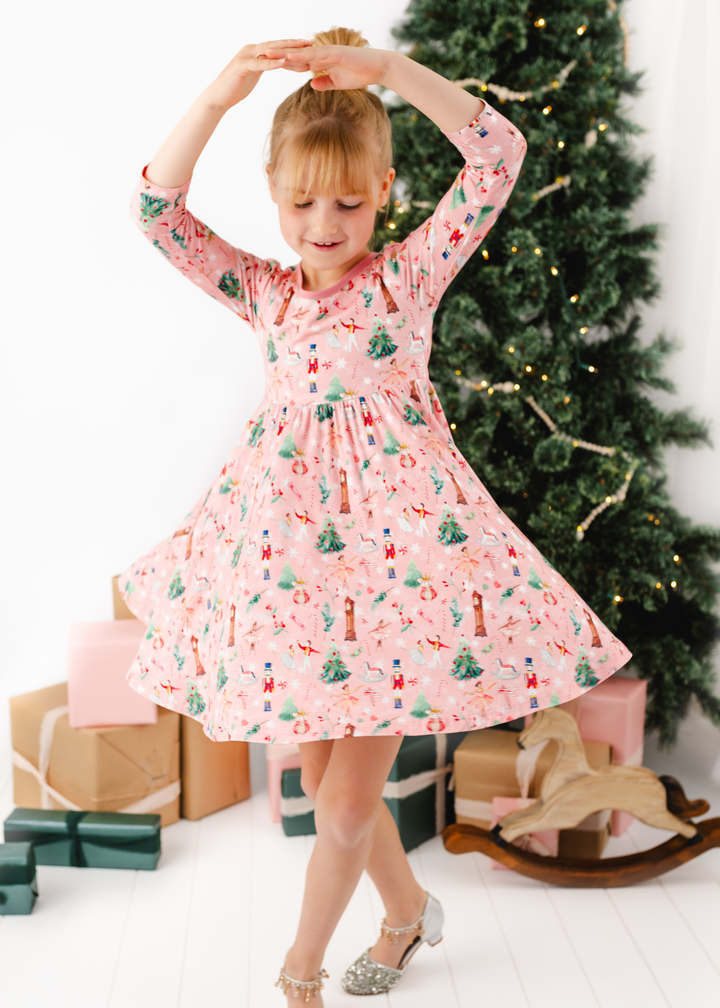 Nutcracker Christmas Twirl Dress