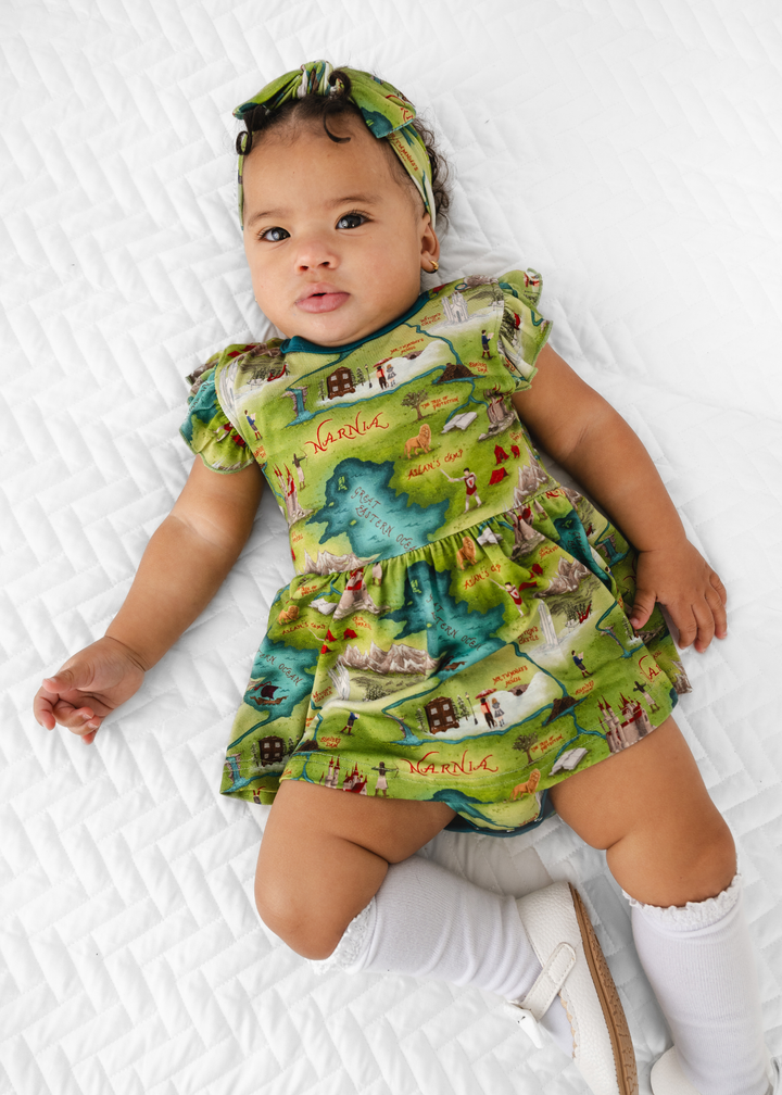 Land of Narnia® Baby Flutter Dress