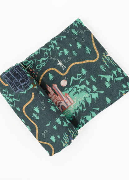 Emerald City Swaddle Blanket