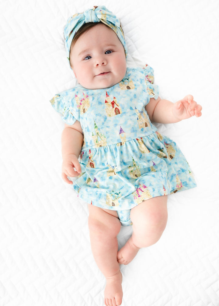 Castles Stained Glass Flutter Dress