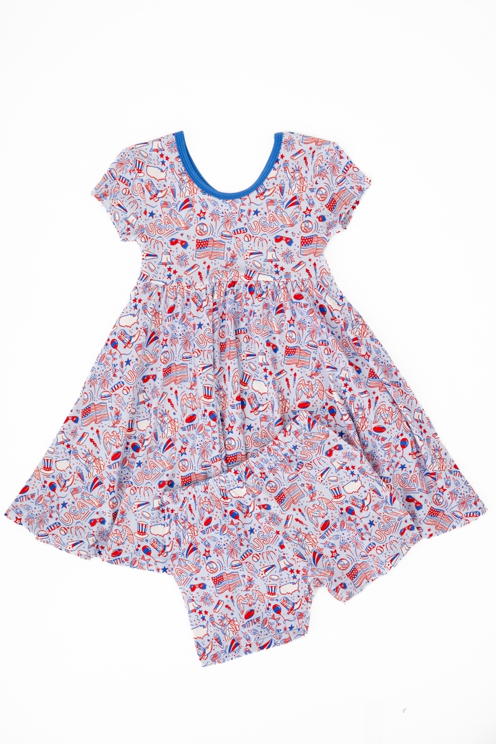 Celebrate USA Bamboo Twirl Dress