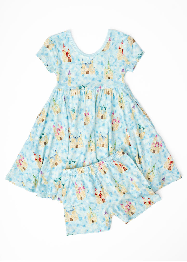 Castles Stained Glass Twirl Dress