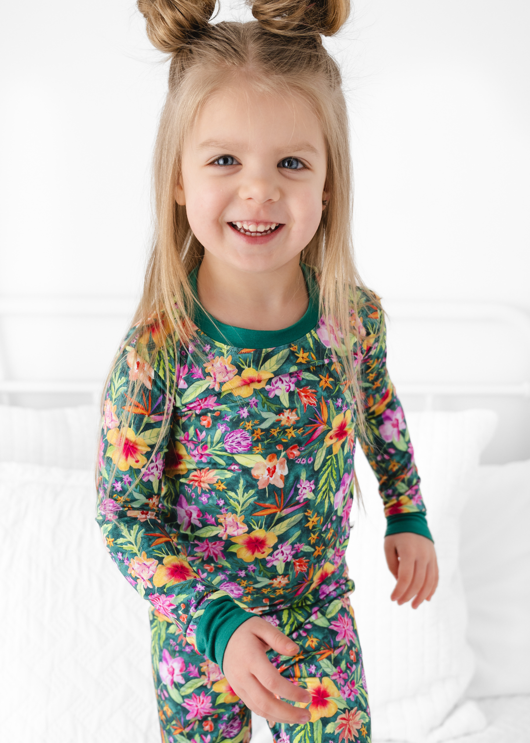 Ashley Floral Bamboo Pajama Set