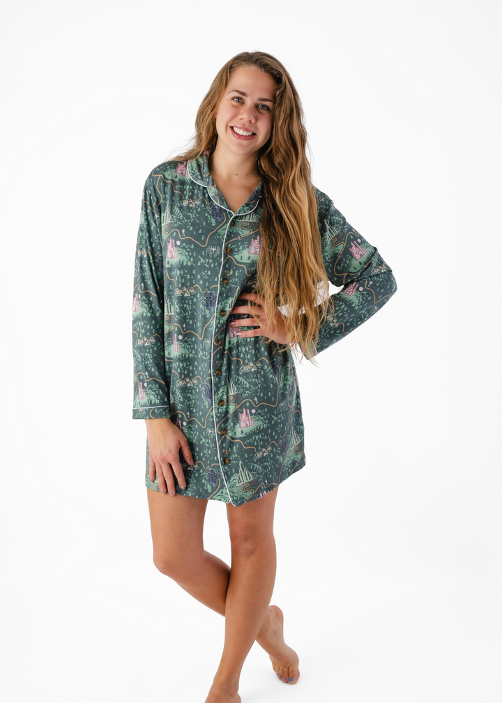 Emerald City Women's Long Sleeve Nightgown  *PREORDER*