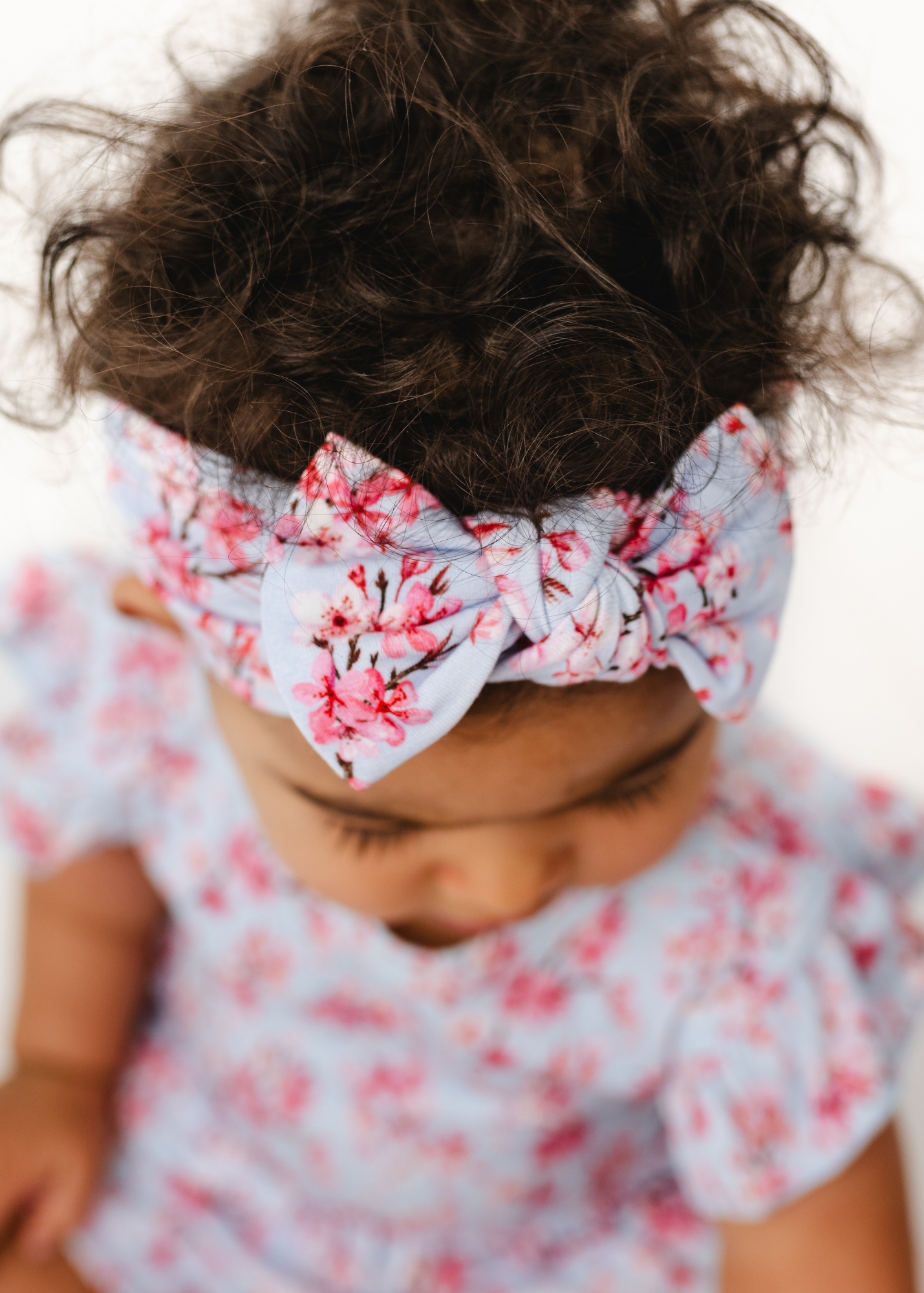 Cherry Blossom Hair Bow