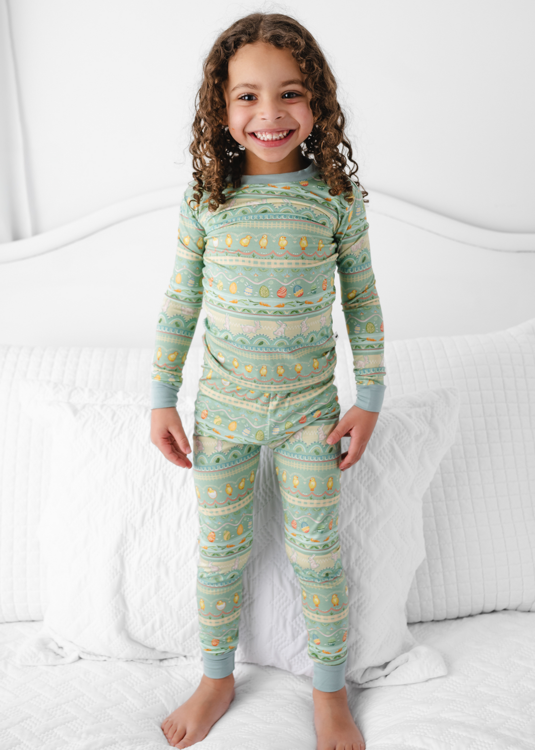 Classic Easter Bamboo Pajama Set