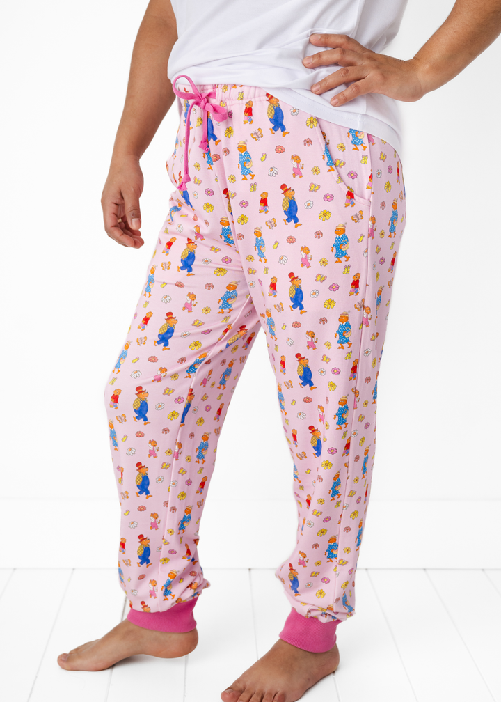 Berenstain Bears®  Floral Adult Unisex Jogger Pants