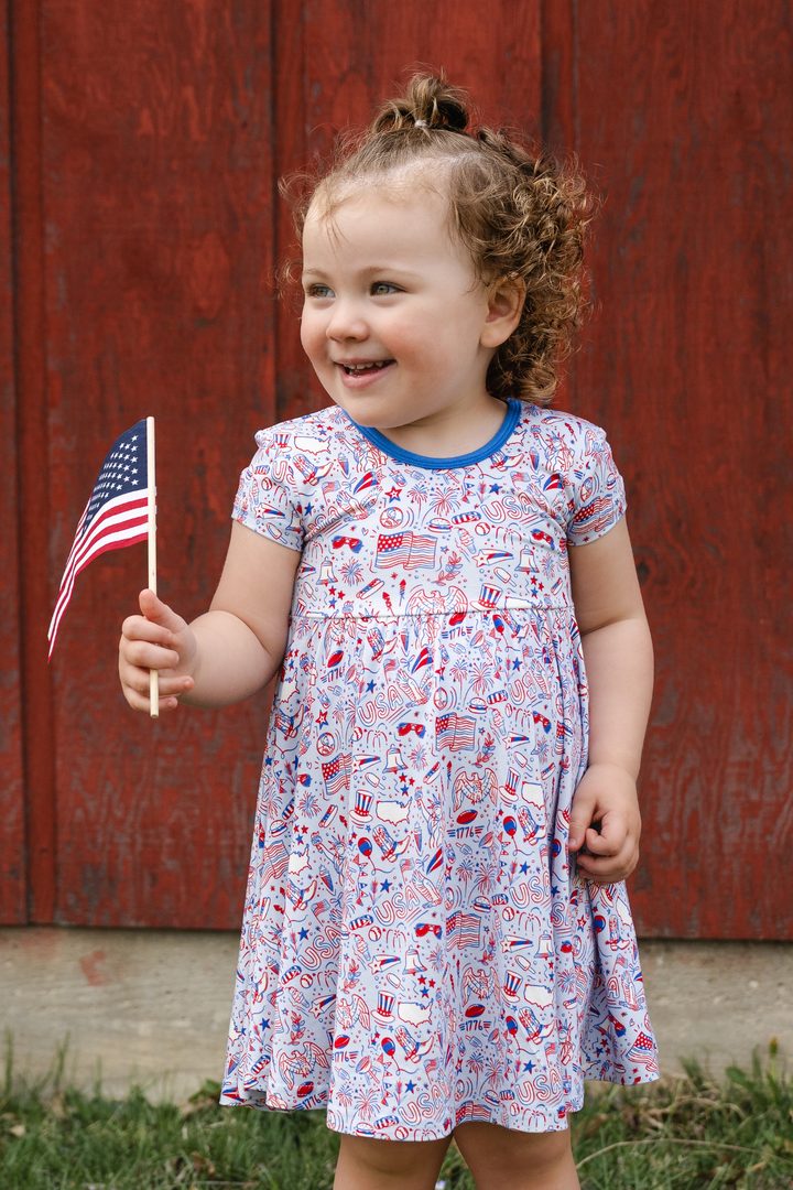 Celebrate USA Bamboo Twirl Dress