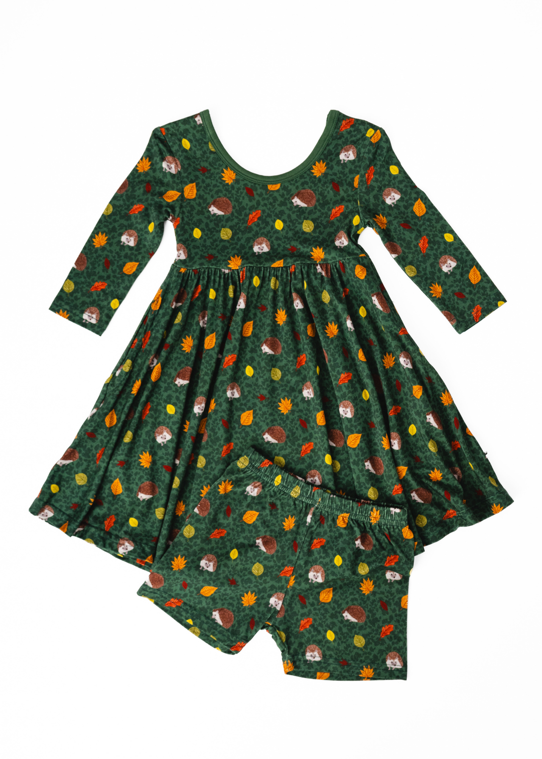 Hedgehogs Bamboo Twirl Dress