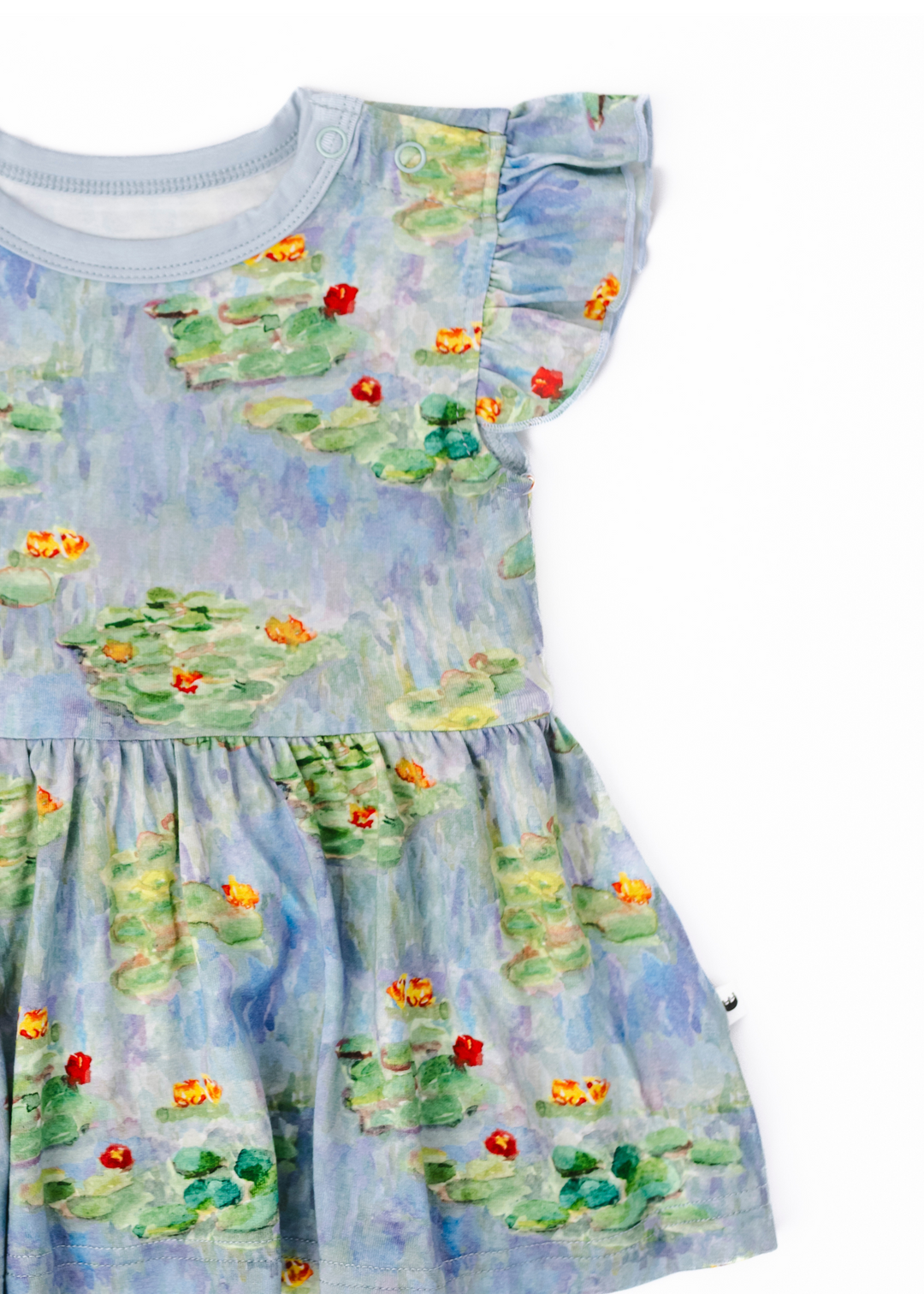 Water Lilies Flutter Dress