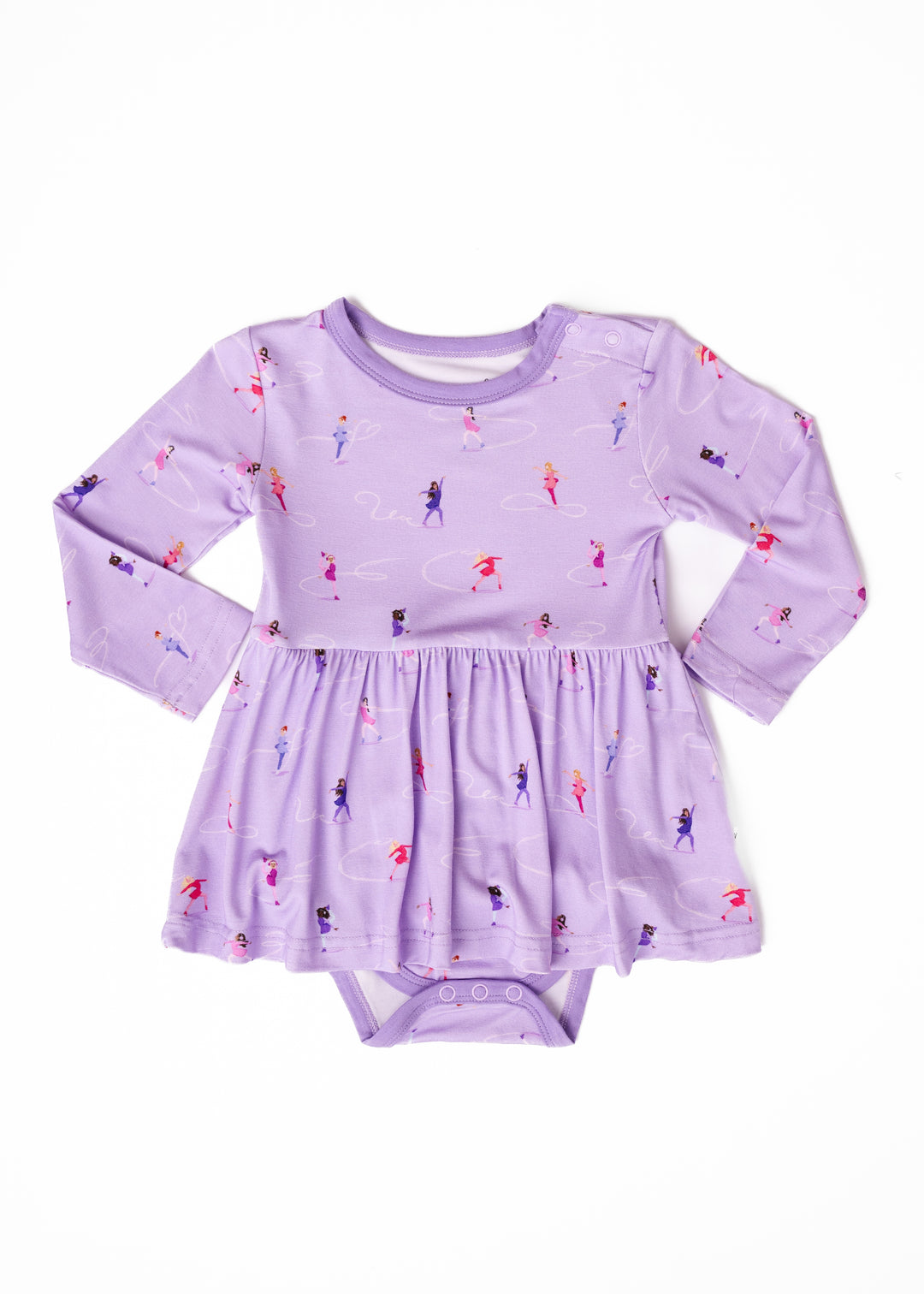 Ice Skating Baby Dress