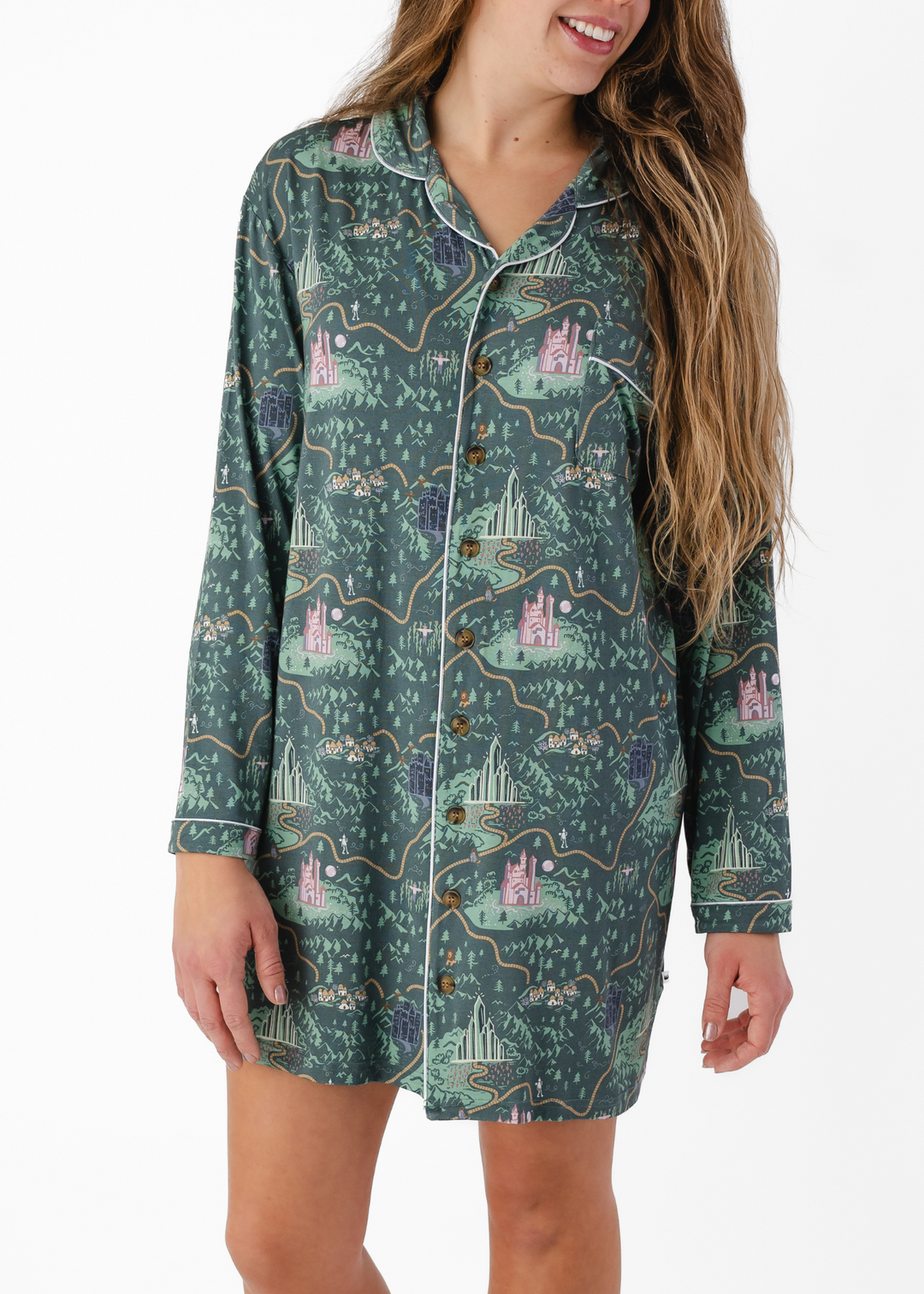 Emerald City Women's Long Sleeve Nightgown  *PREORDER*