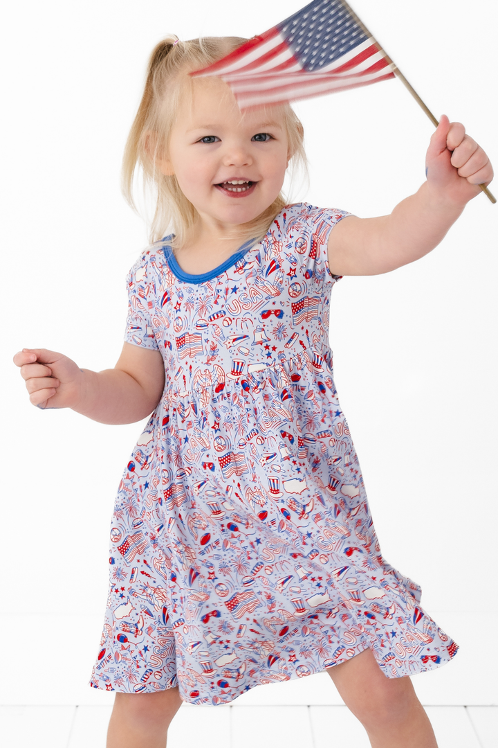 Celebrate USA Bamboo Twirl Dress