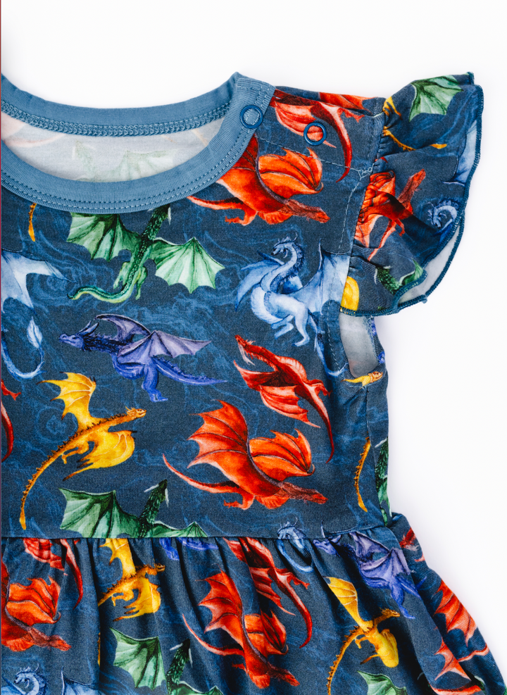 Dragon Flight Flutter Dress