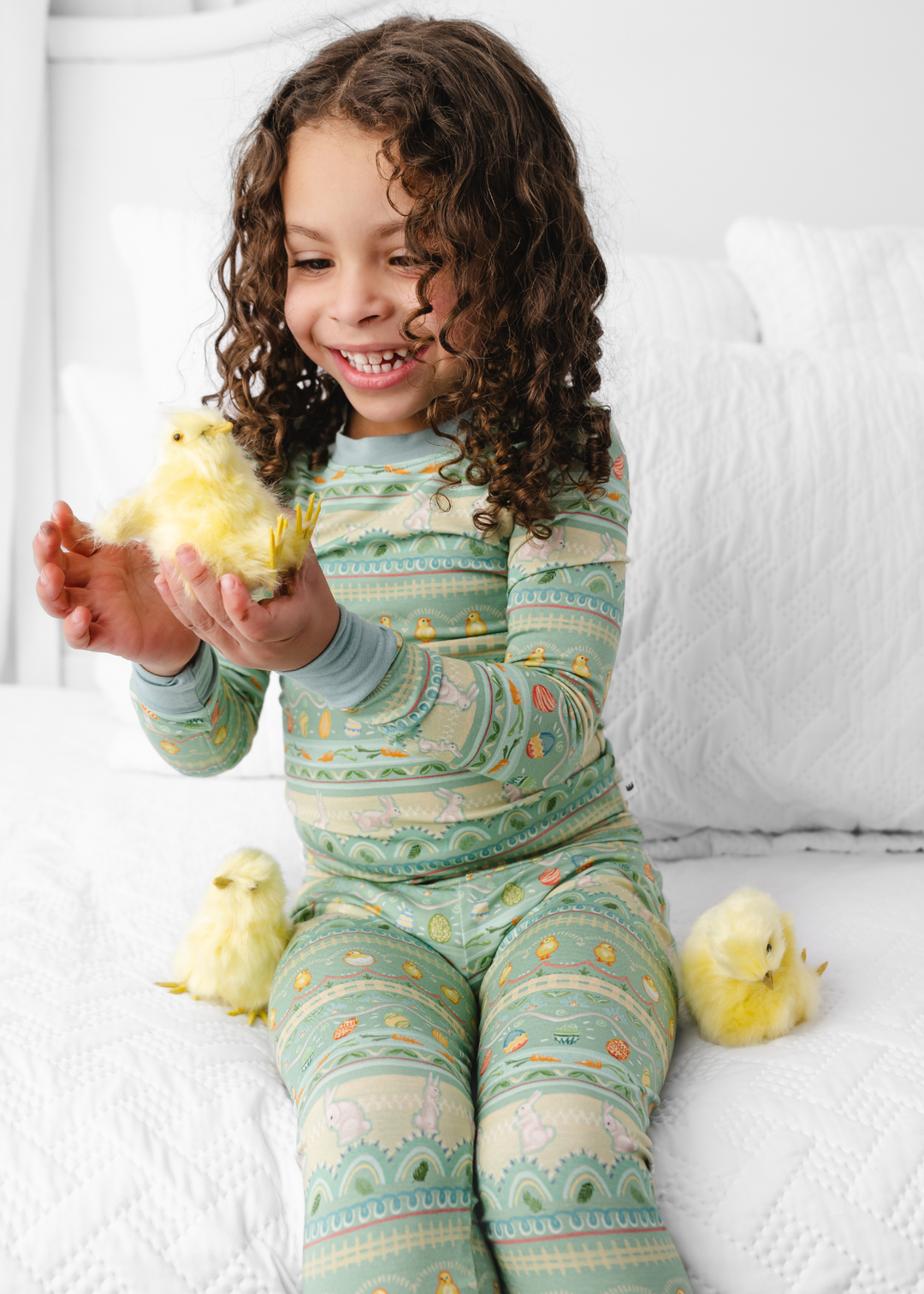 Classic Easter Bamboo Pajama Set