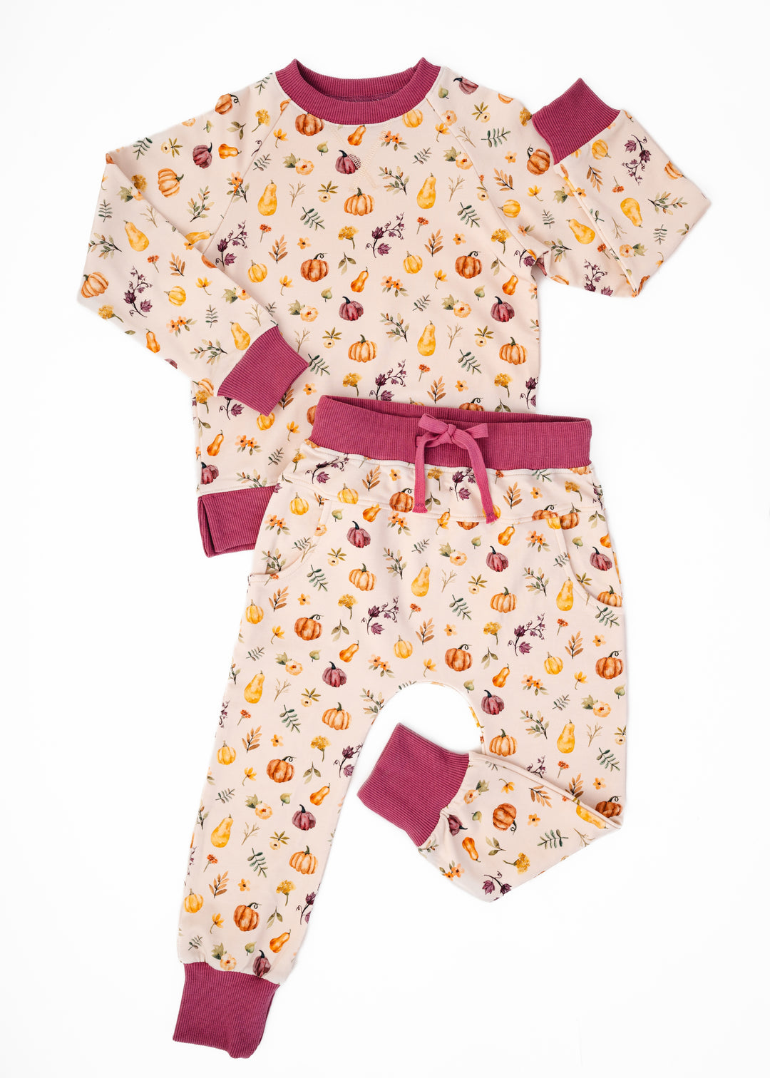 Pretty Pumpkins Jogger Set