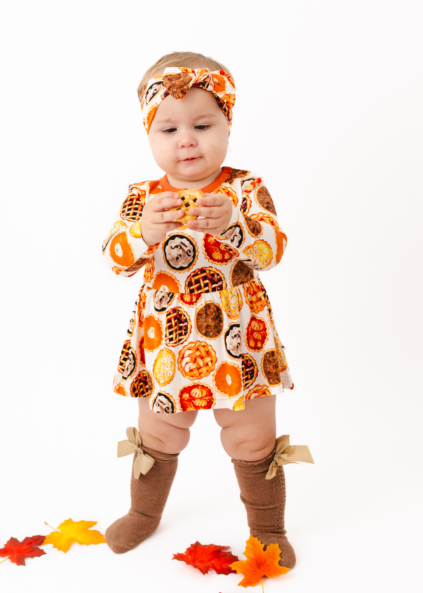 Cutie Pie Thanksgiving Baby Dress