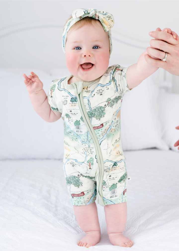 Hundred Acre Woods Shortie Romper