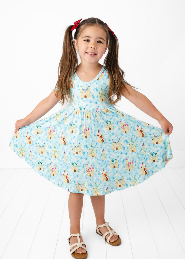 Castles Stained Glass Twirl Dress