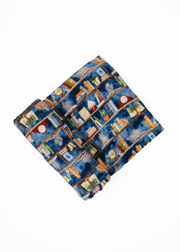 Enchanted Library Swaddle Blanket