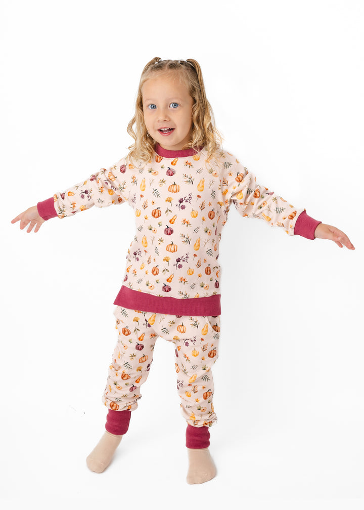Pretty Pumpkins Jogger Set