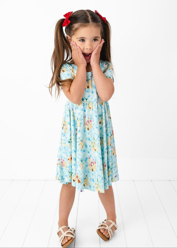 Castles Stained Glass Twirl Dress
