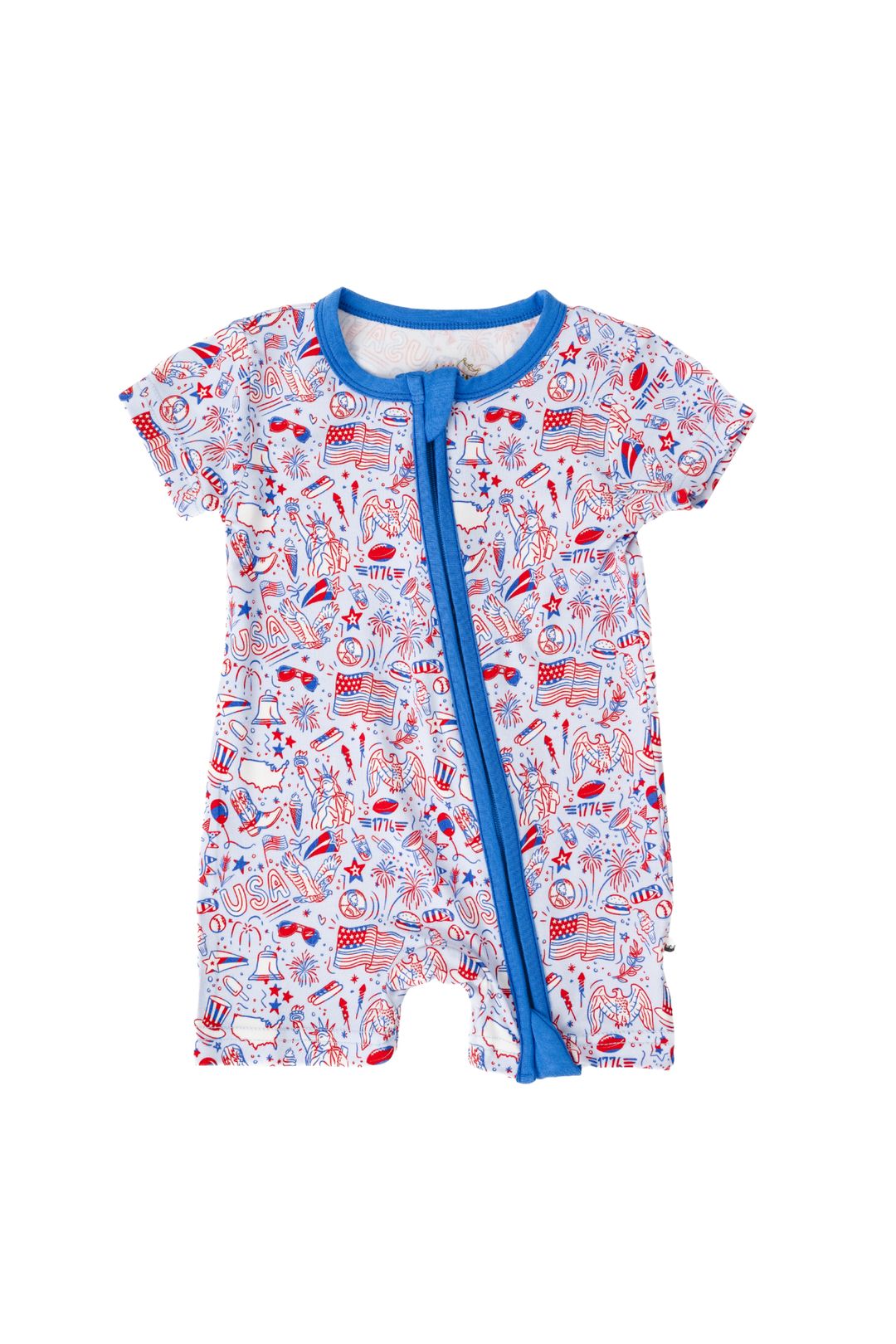 Celebrate USA Bamboo Shortie Romper