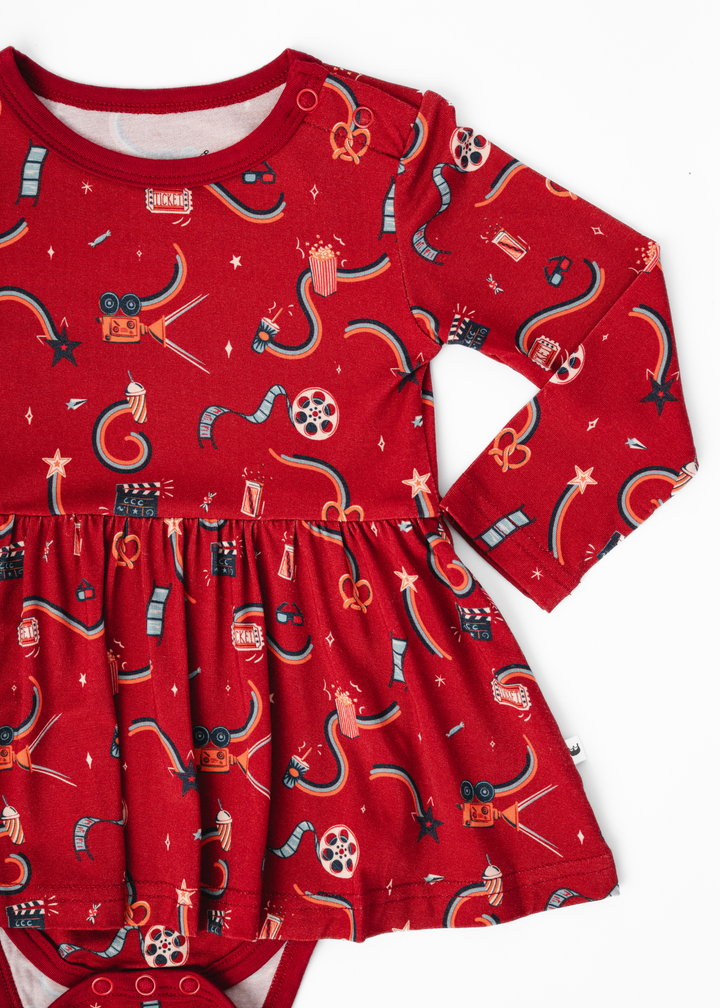 Movie Night Bamboo Baby Dress
