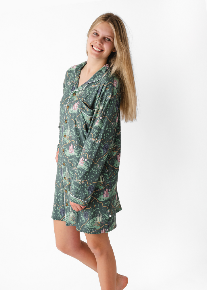 Emerald City Women's Long Sleeve Nightgown  *PREORDER*