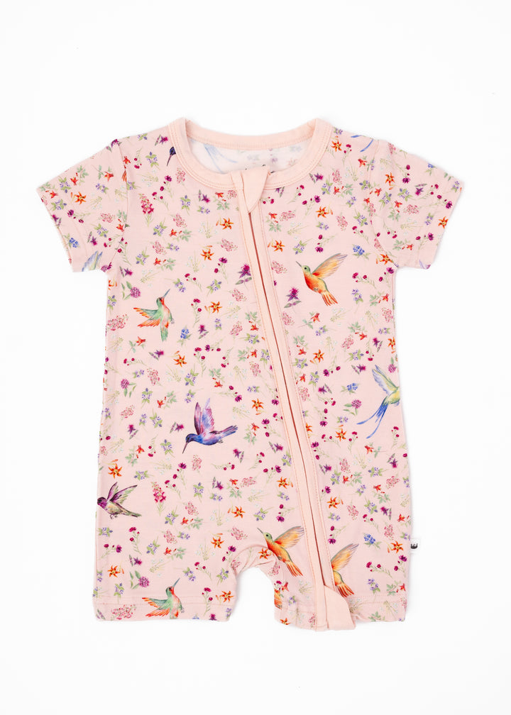 Hummingbirds Shortie Romper