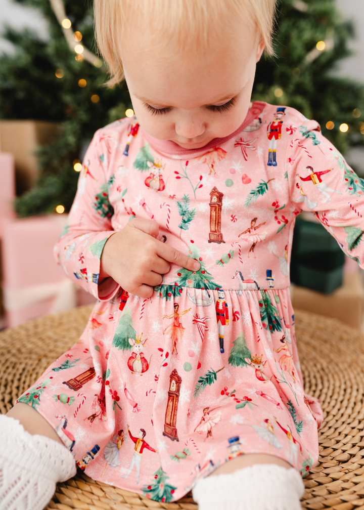 Nutcracker Christmas Baby Dress