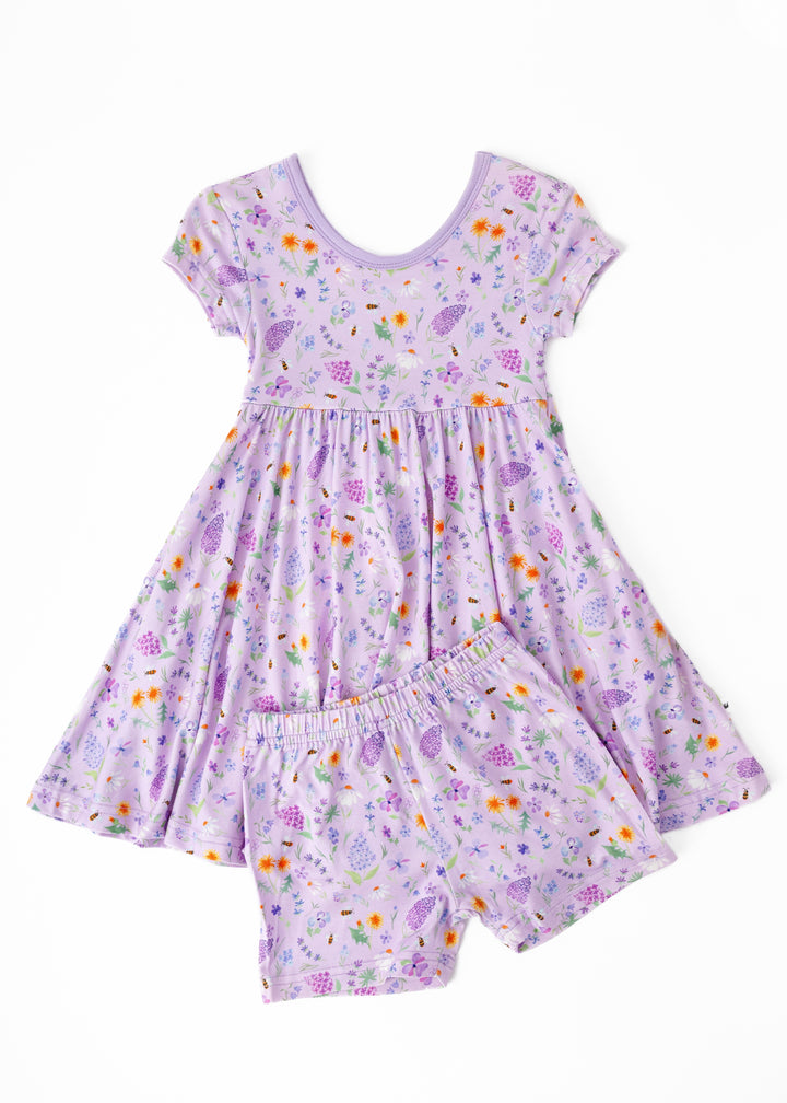 Gigi Floral Bamboo Twirl Dress