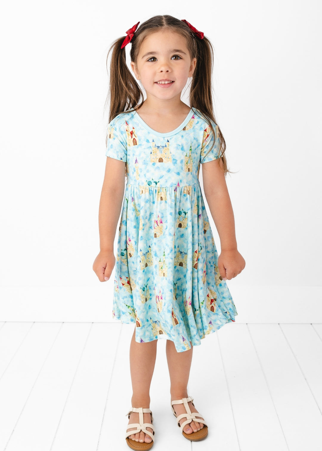 Castles Stained Glass Twirl Dress