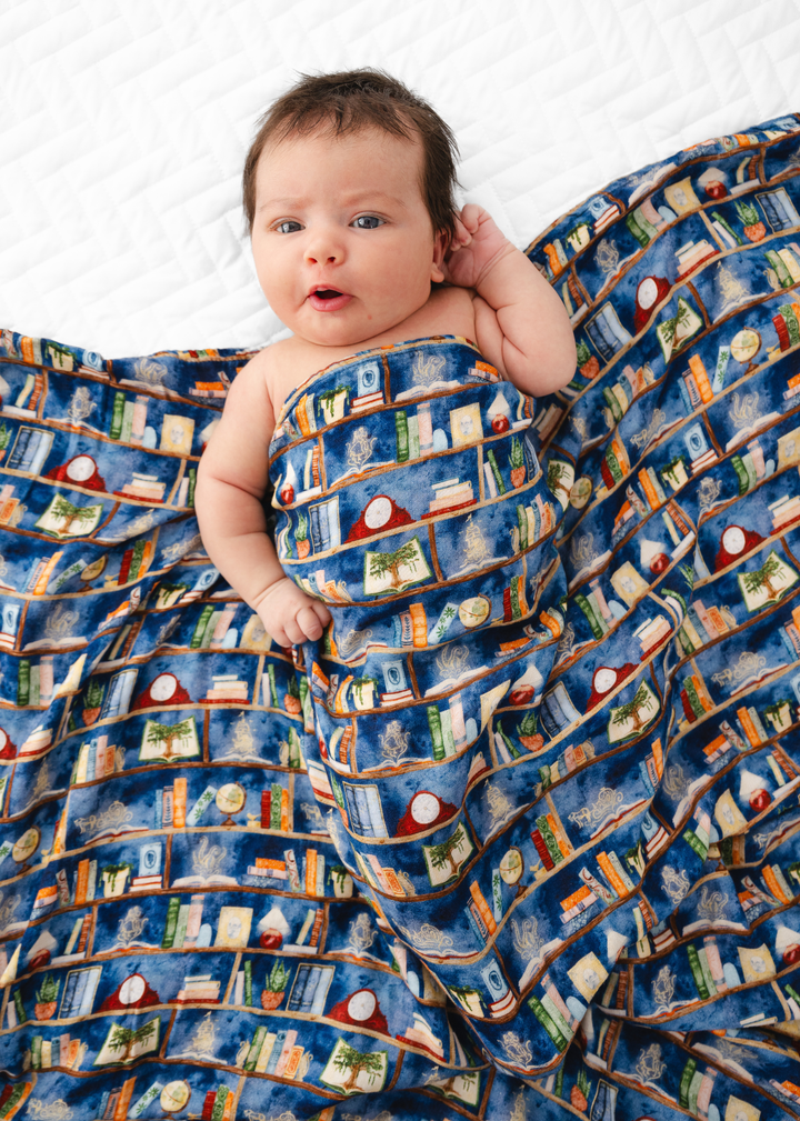 Enchanted Library Swaddle Blanket